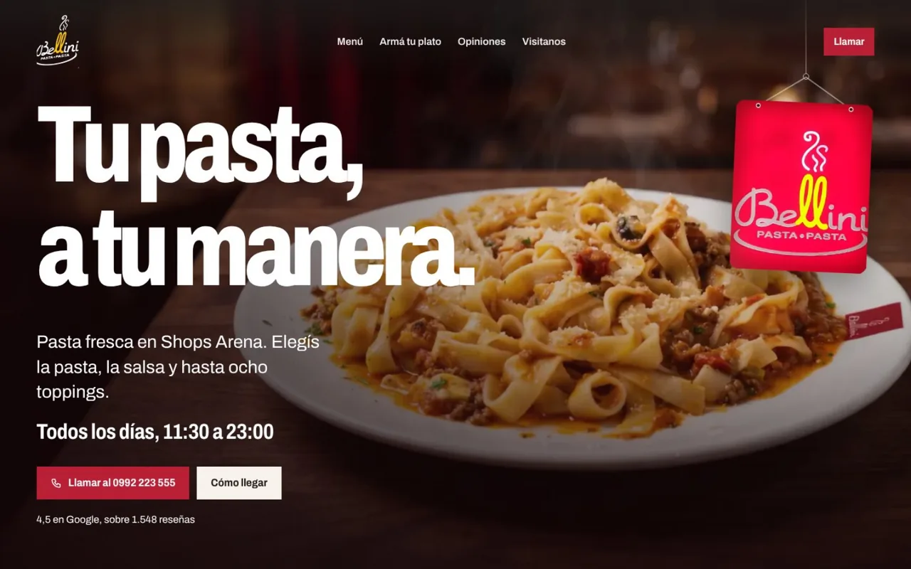 Bellini website